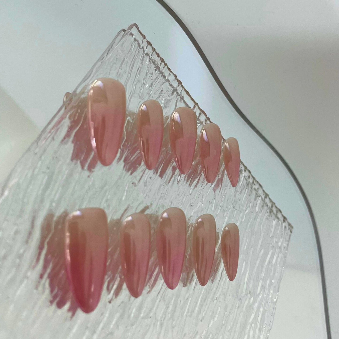 【Pink Hailey Ombre】